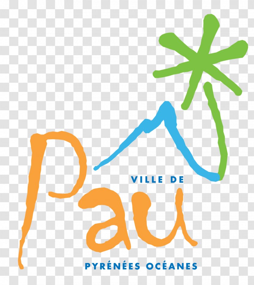 Logo Mairie De Pau Porte Des Pyrenees Trademark Brand - Organism - La Ville Historique Transparent PNG