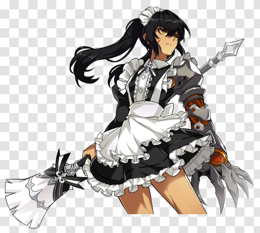Elsword April Fool's Day Grand Chase KOG Games Elesis - Silhouette - Heart Transparent PNG