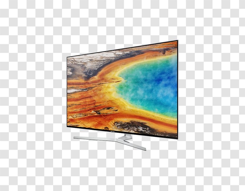 4K Resolution Samsung Ultra-high-definition Television Smart TV - Flat Panel Display Transparent PNG