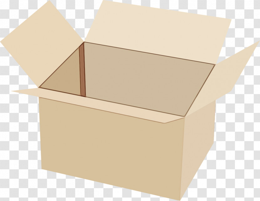 Cardboard Box Transparent PNG