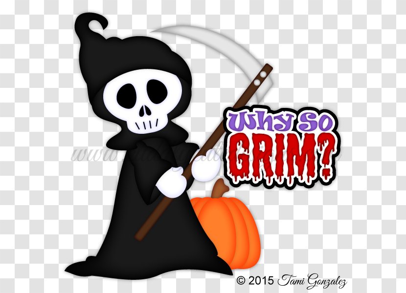 Paper Death Candy Corn Halloween - Scrapbooking - Grim Reaper Transparent PNG