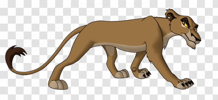 Cougar Big Cat Terrestrial Animal Clip Art - Lion - King Ii Simba's Pride Transparent PNG