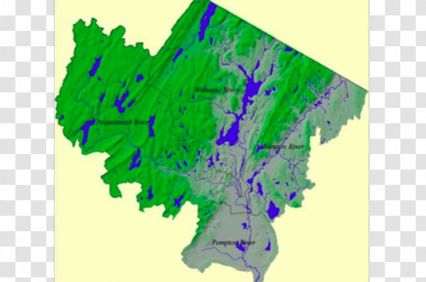 Ramapo River Pequannock Pompton Lakes - Drainage Basin - Map Transparent PNG