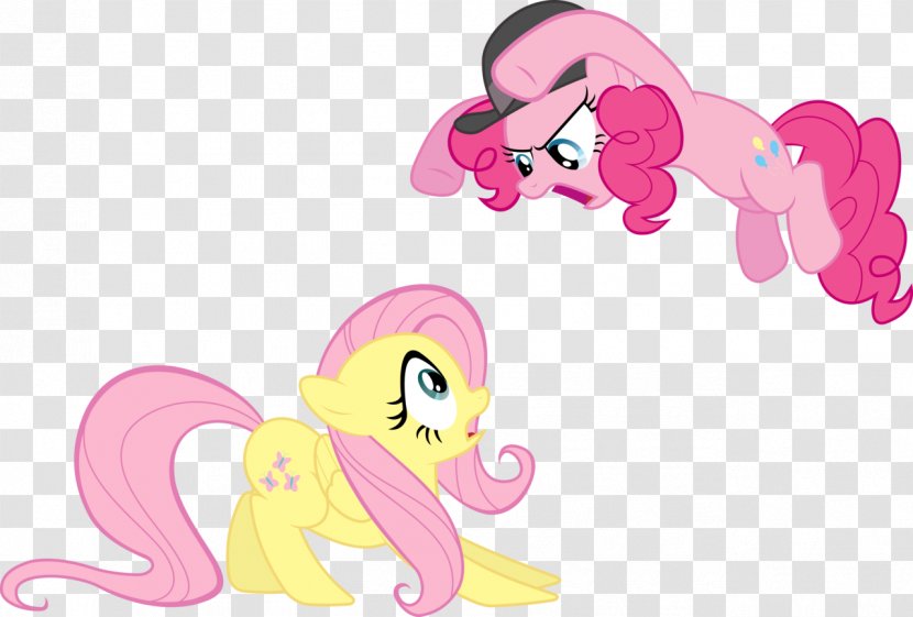 Pony Pinkie Pie Fluttershy Horse DeviantArt - Cartoon Transparent PNG