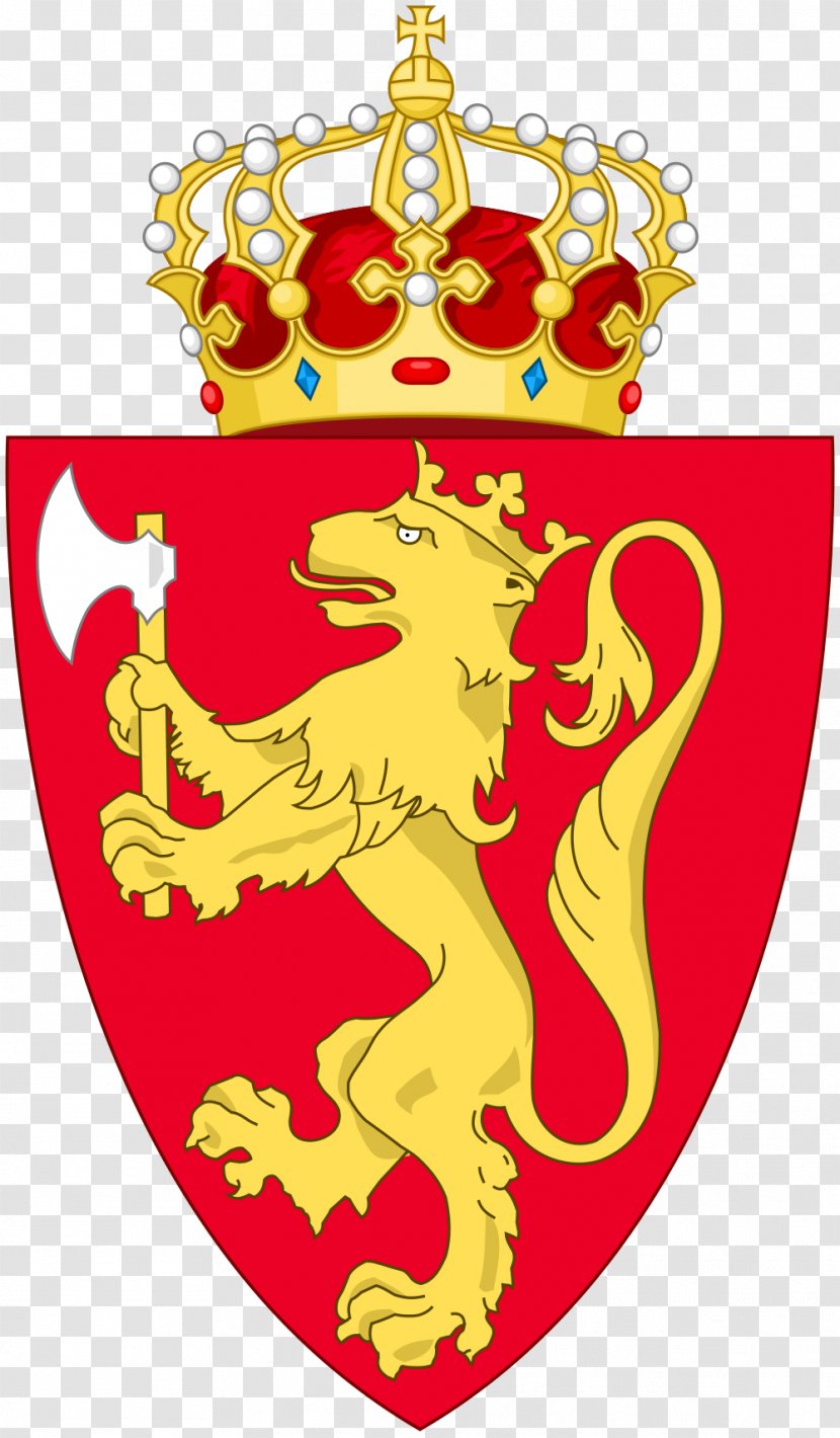 Coat Of Arms Norway National Norwegian - Crown Transparent PNG