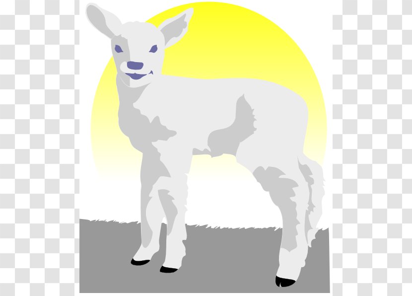 Sheep Lamb And Mutton Clip Art - Heart - Cliparts Transparent PNG