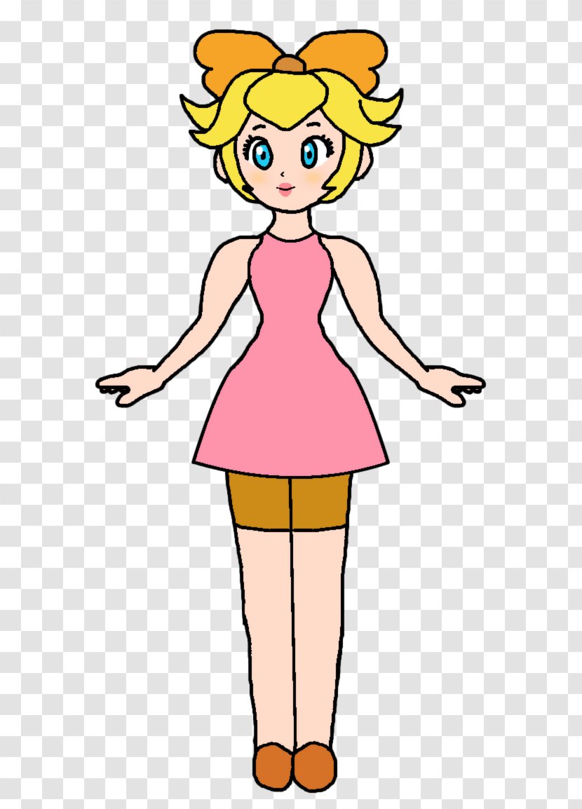 Princess Peach Daisy Anna Minnie Mouse Cinderella - Watercolor Transparent PNG