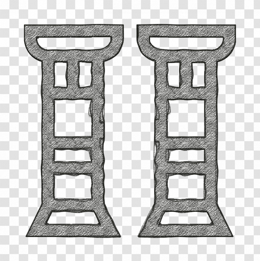 Egypt Icon Pillar Icon Column Icon Transparent PNG