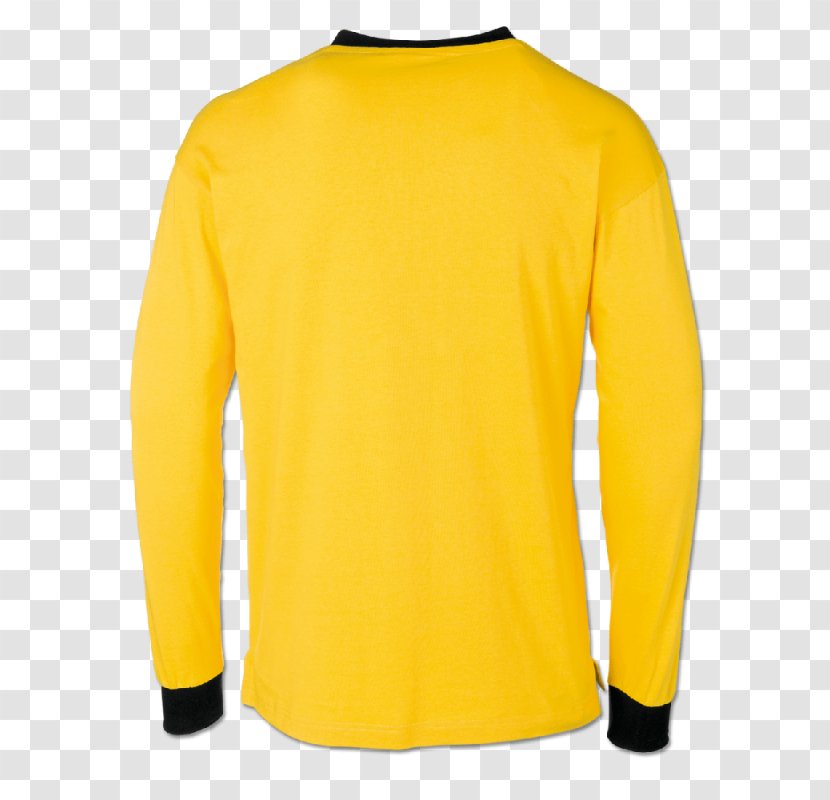 Long-sleeved T-shirt Crew Neck - Yellow - Captain Tsubasa Belgium Transparent PNG