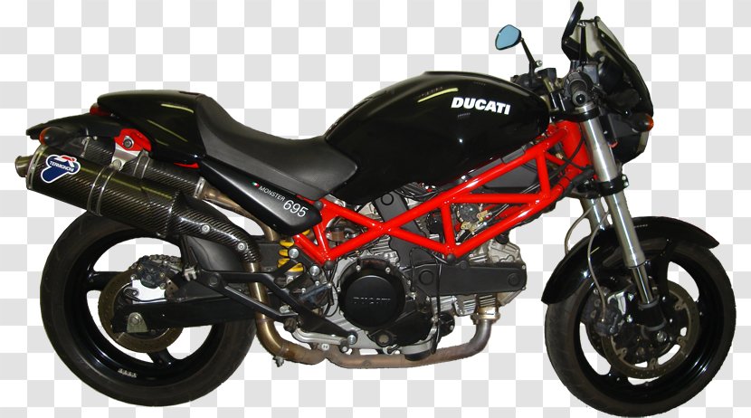 Ducati Monster 696 Car Motorcycle - Accessories Transparent PNG