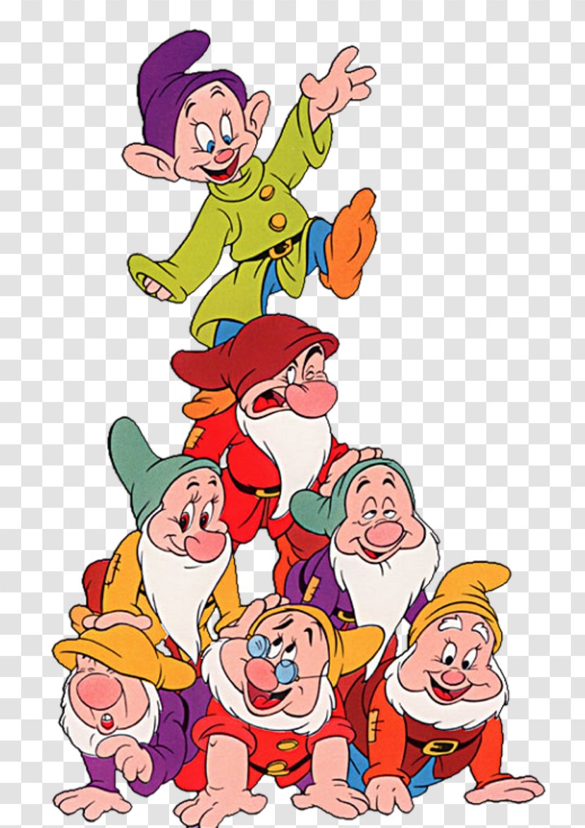 Seven Dwarfs Snow White Mickey Mouse Winnie The Pooh Minnie - Human Behavior - And Transparent PNG
