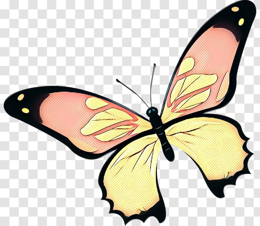 Retro Background - Animal Figure - Swallowtail Butterfly Transparent PNG