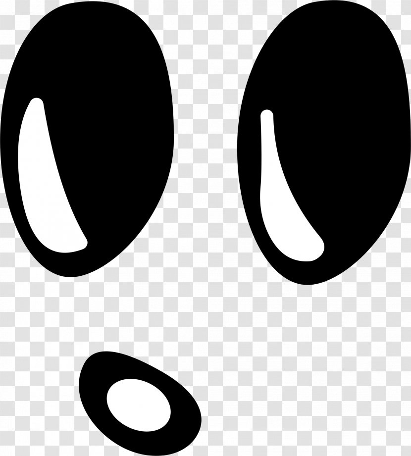 Black And White Emoticon Emoji Smiley Clip Art - Smile - Sad Transparent PNG
