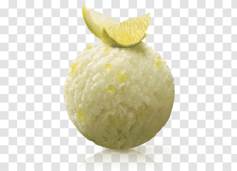 Ice Cream Sorbet Flavor Lemon - Plant Transparent PNG