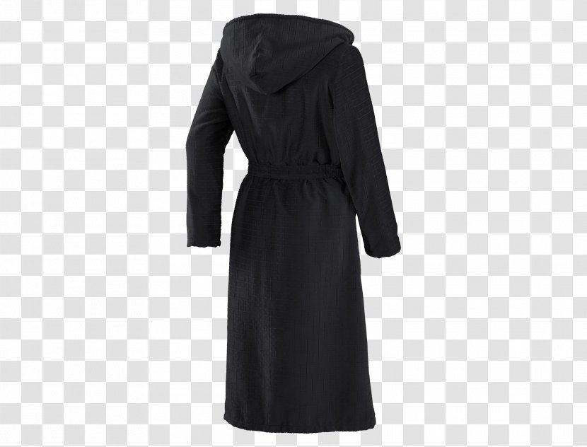 Bathrobe Overcoat Hood Nightwear Pocket - Trench Coat - Mantel Transparent PNG