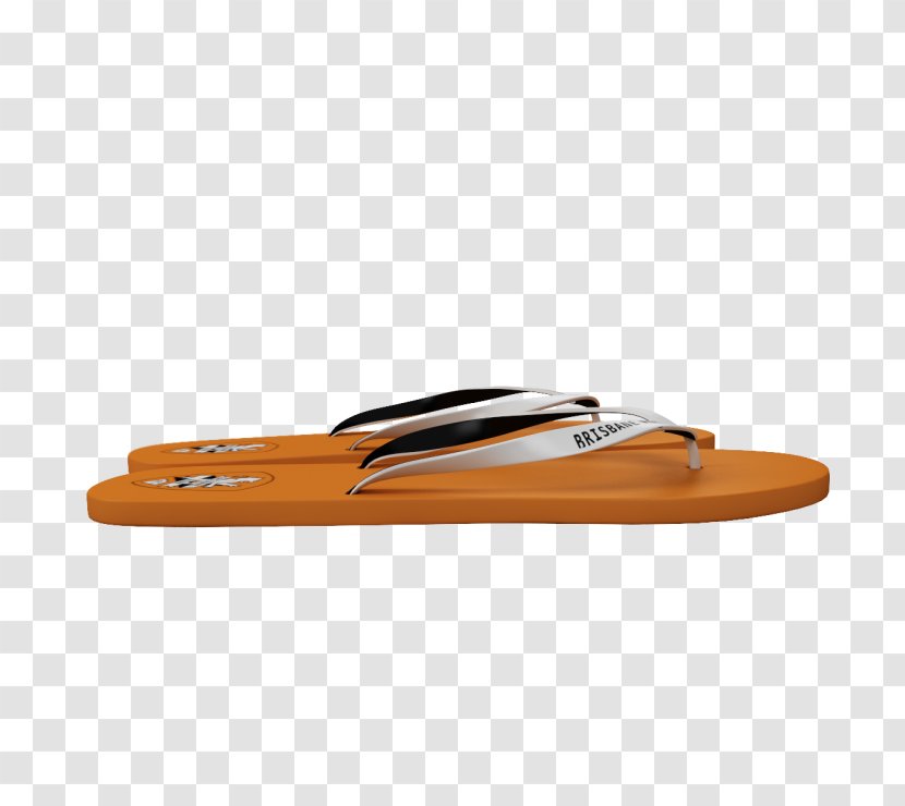 Flip-flops Shoe - Orange - Design Transparent PNG