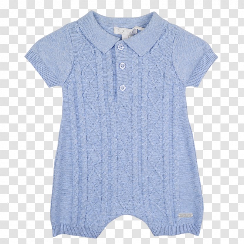 Sleeve Cable Knitting Romper Suit Clothing - Button Transparent PNG