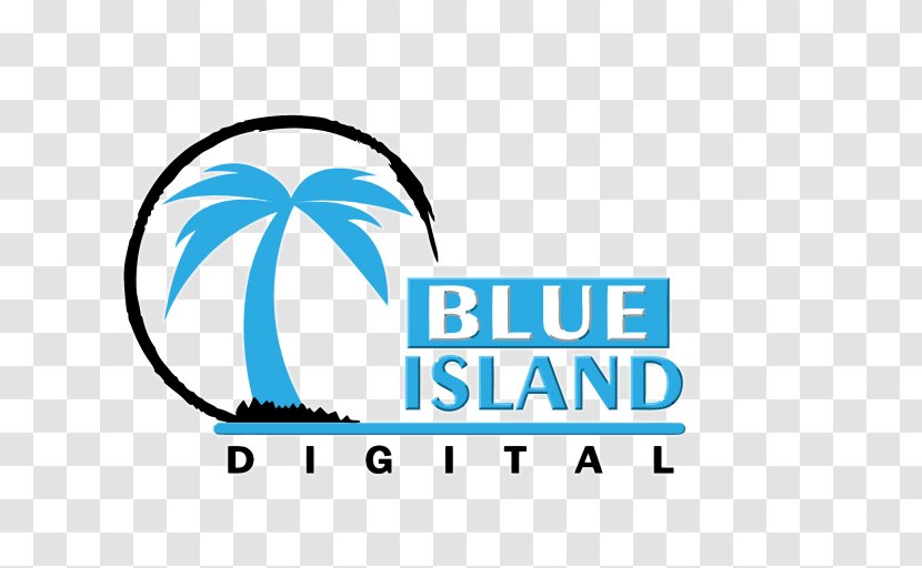 Blue Island Digital Brand Service Graphic Design Marketing Transparent PNG