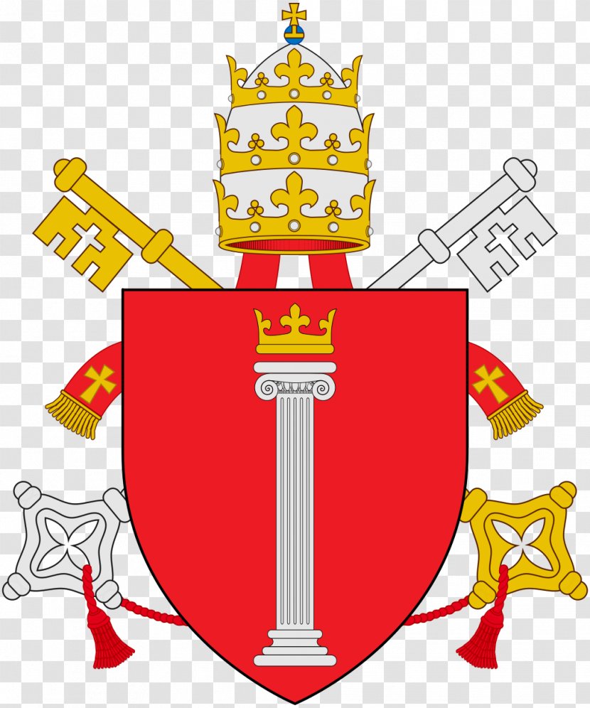 Vatican City Papal Coats Of Arms Coat Pope Francis - Pius Ii Transparent PNG