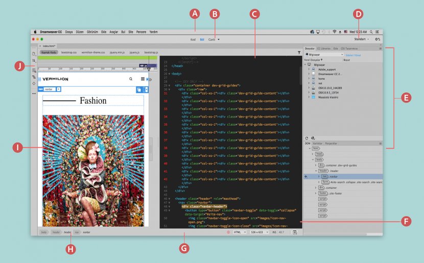 Adobe Dreamweaver Web Design Creative Cloud Cascading Style Sheets HTML - Screenshot Transparent PNG