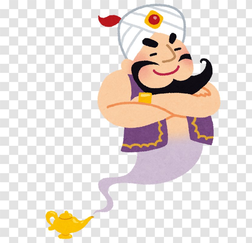 Aladdin Genie 魔人 One Thousand And Nights Lamp - Finger - Aladin Transparent PNG