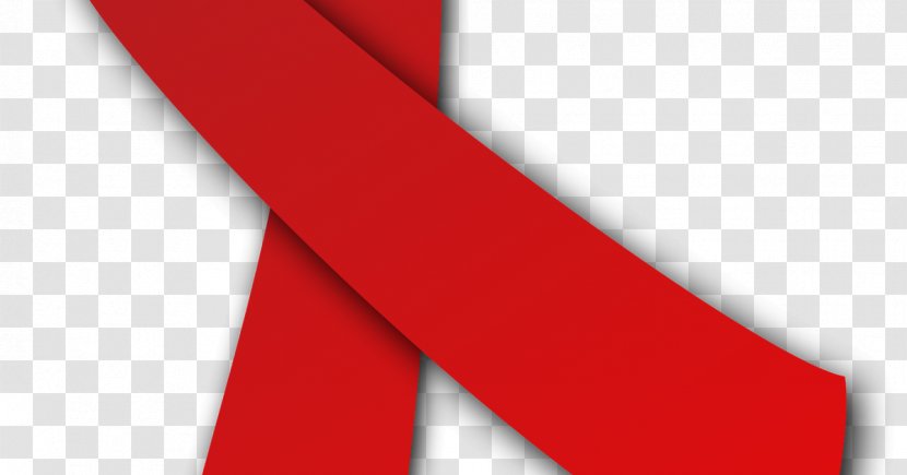 World AIDS Day Joint United Nations Programme On HIV/AIDS Red Ribbon - Research - Datas Comemorativas Transparent PNG