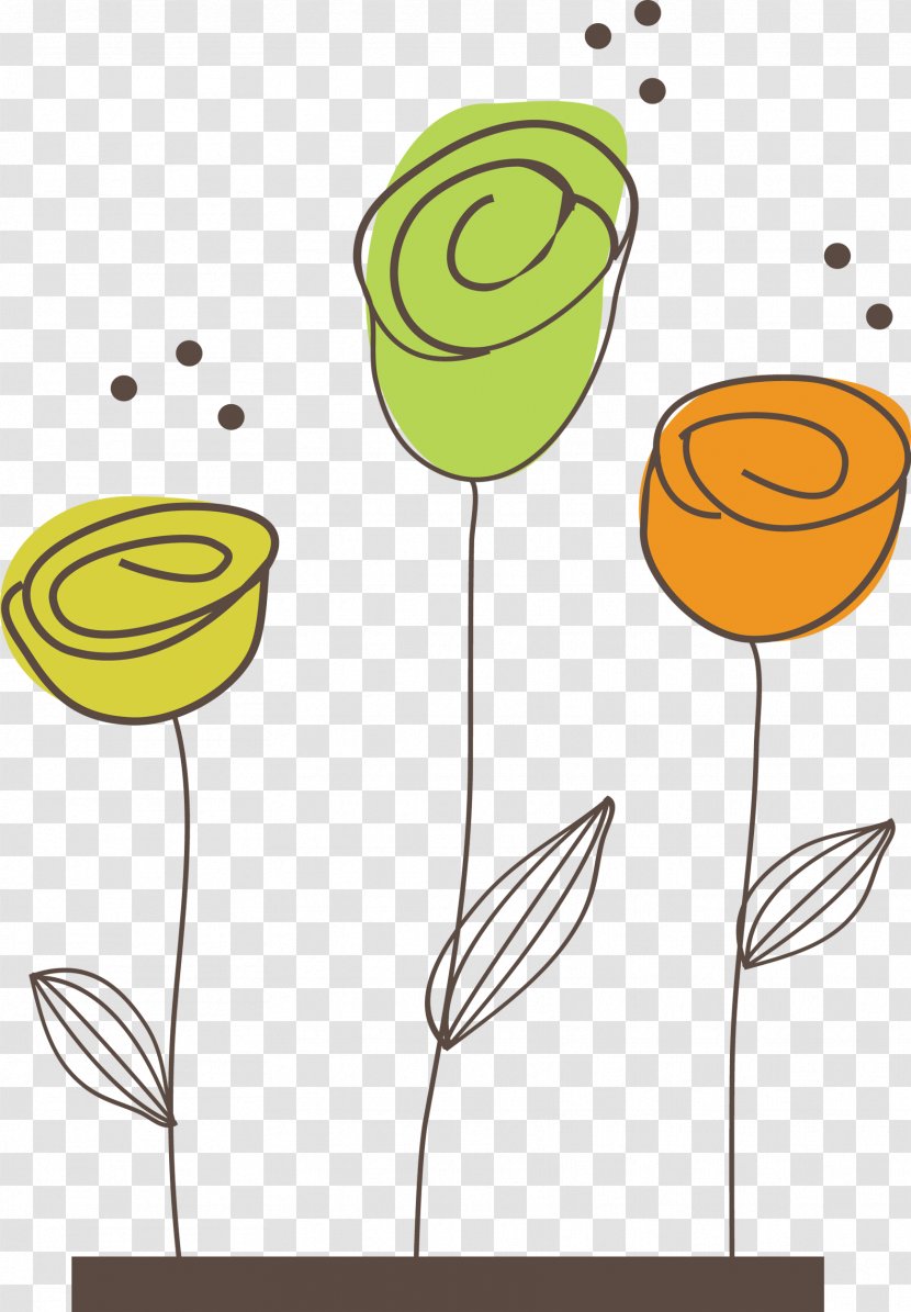 Yellow Green Clip Art - Plant - Forever Vector Transparent PNG