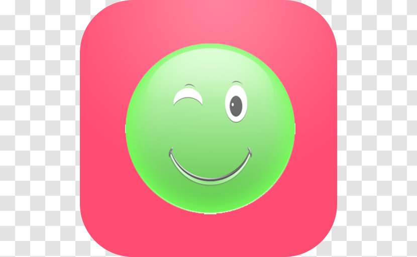 Smiley Circle Text Messaging Animated Cartoon - Pink Transparent PNG