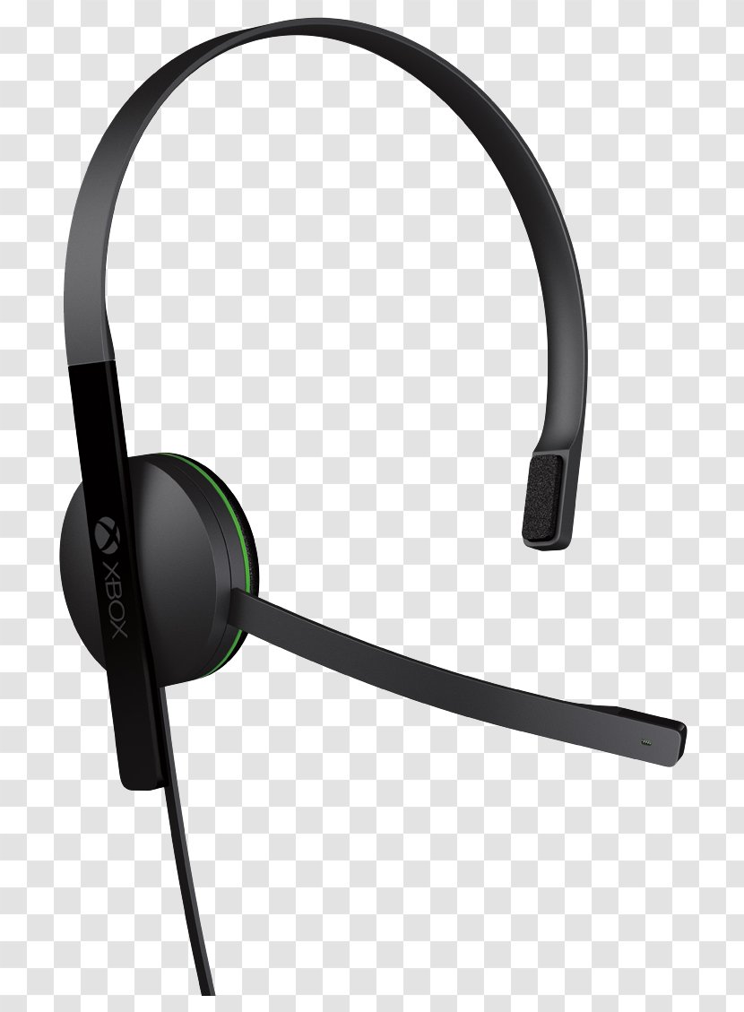 Xbox 360 Wireless Headset Microsoft One Chat Black - Video Game Consoles - Microphone Transparent PNG
