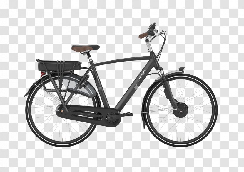 Bicycle Pedals Wheels Gazelle Orange C7+ (2018) - Brake Transparent PNG