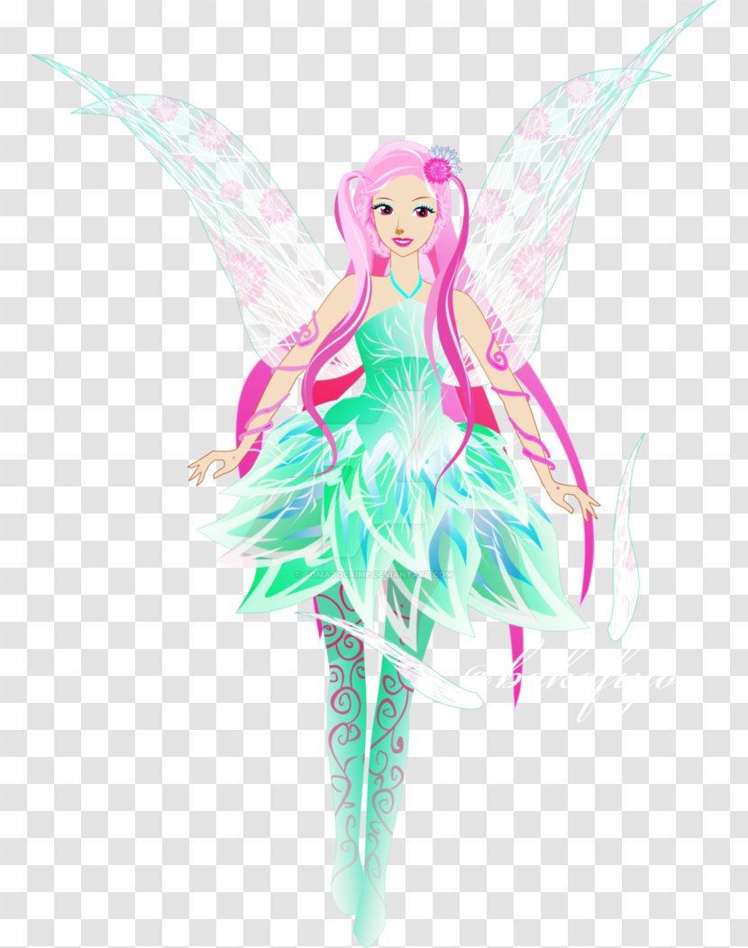 Fairy Pink M RTV Barbie Transparent PNG