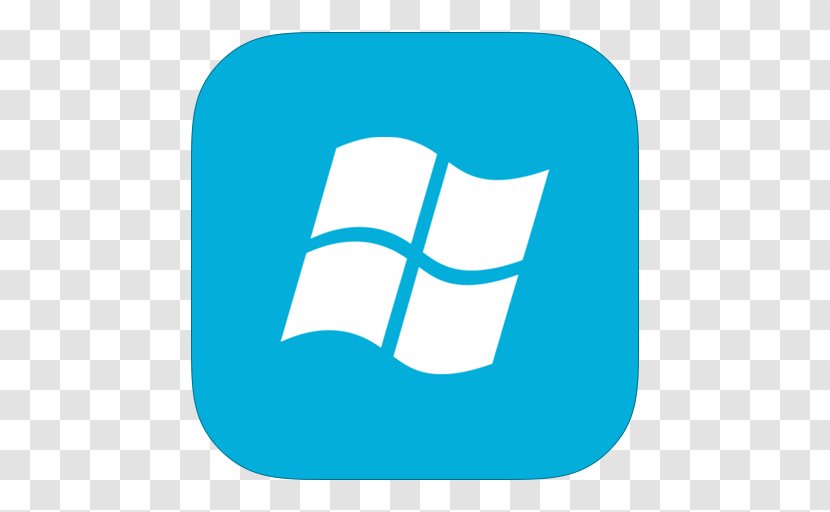 Blue Angle Area Symbol - Brand - MetroUI Folder OS Windows Transparent PNG