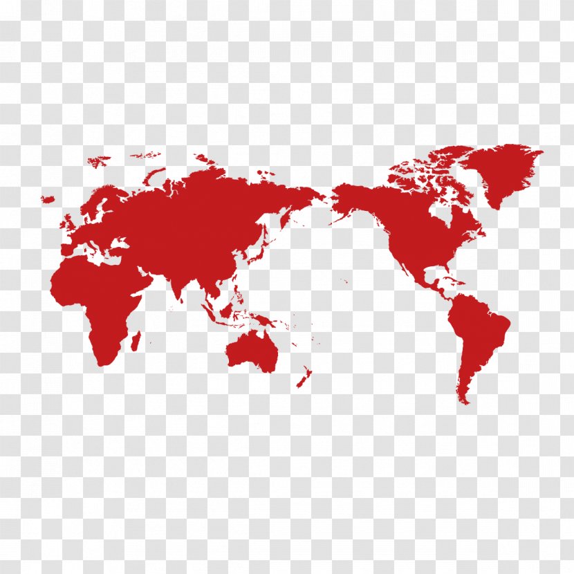 World Map Globe Illustration - Shading Transparent PNG