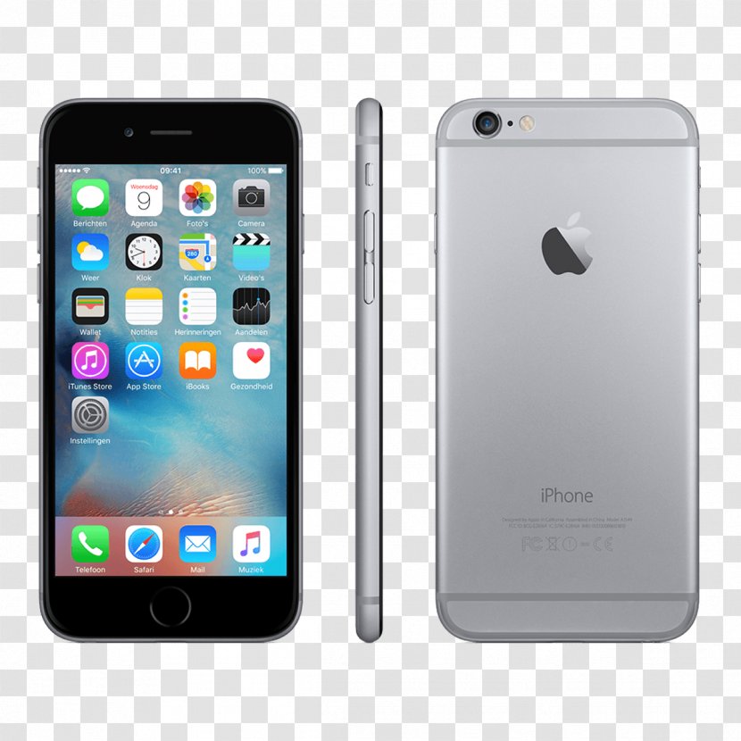 IPhone 6 Plus 6s 7 Apple - Portable Communications Device - Aluminum Transparent PNG