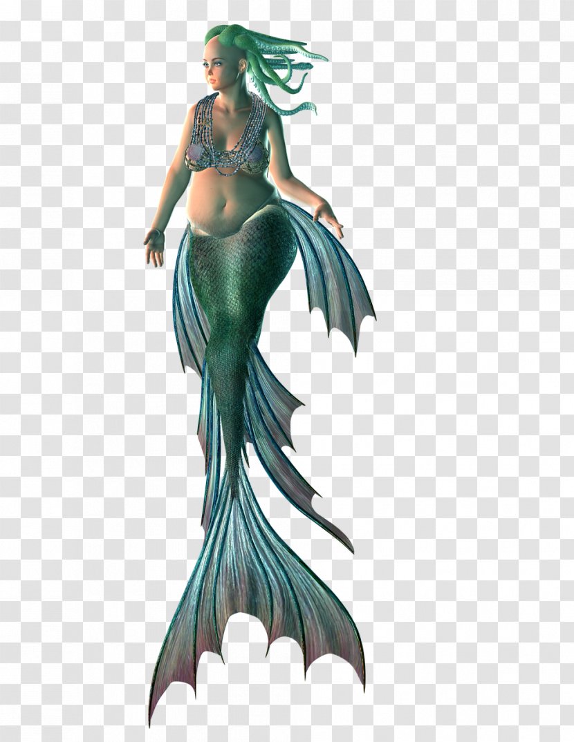 Mermaid Siren Legendary Creature Greek Mythology - Cartoon Transparent PNG