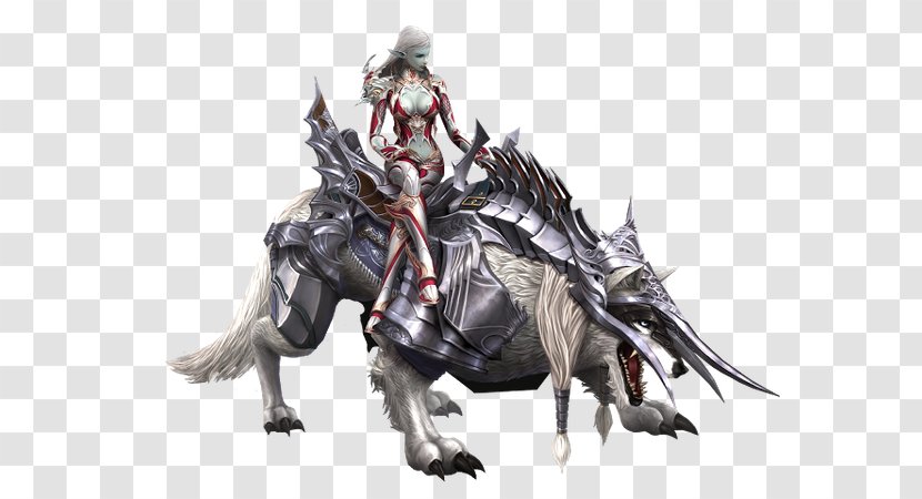 Lineage II Gray Wolf Video Game Adventure - Knight Transparent PNG