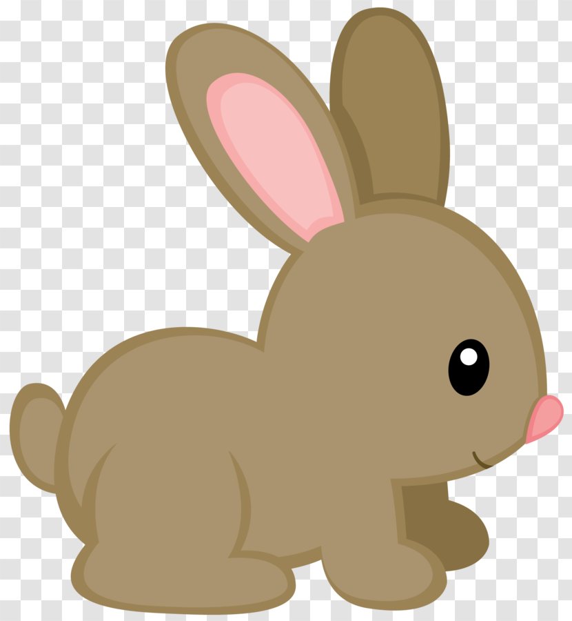 Easter Bunny Rabbit Clip Art - Watercolor Transparent PNG