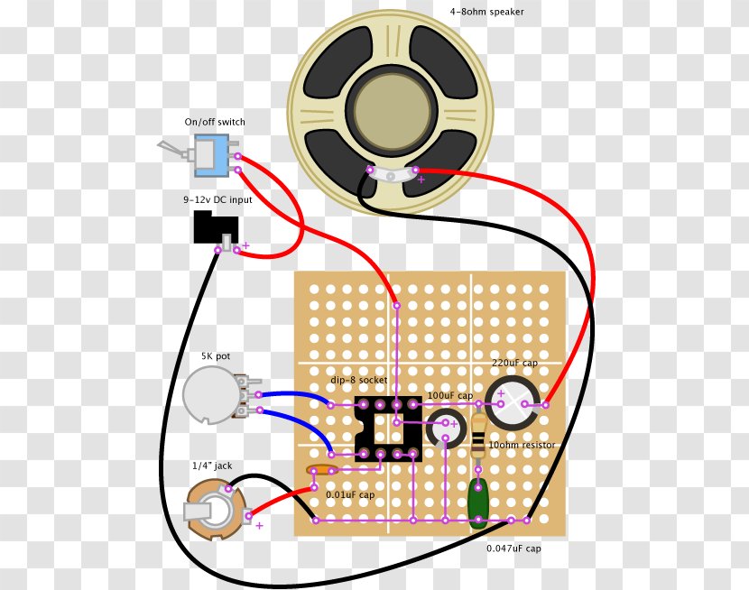 Guitar Amplifier Lead Electronics Effects Processors & Pedals Transparent PNG