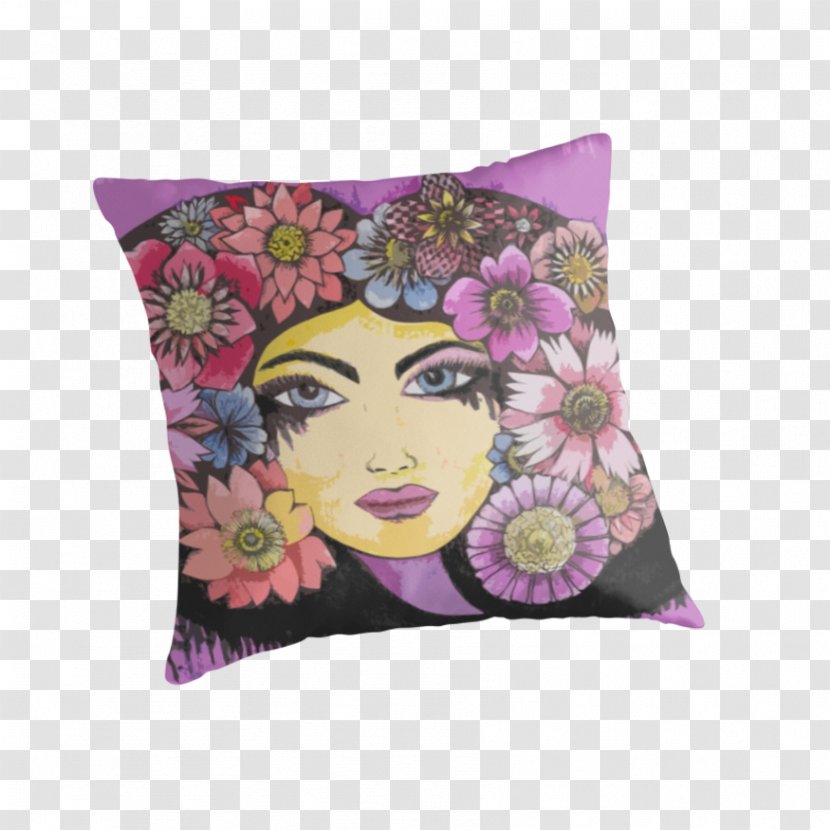 Throw Pillows Cushion - Violet - Pillow Transparent PNG
