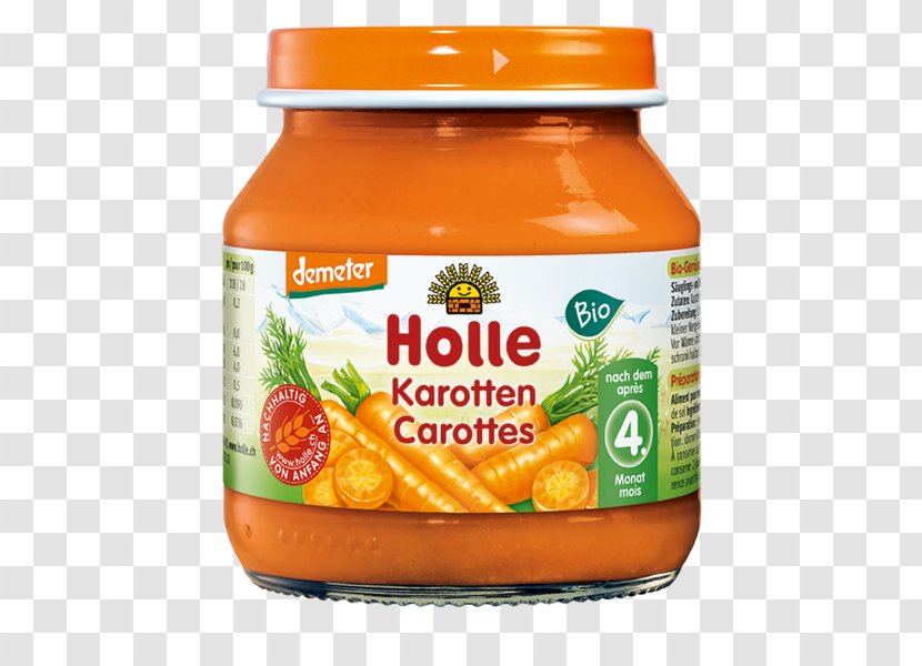 Holle Baby Food GmbH Organic Carrot Cake - Pur%c3%a9e Transparent PNG