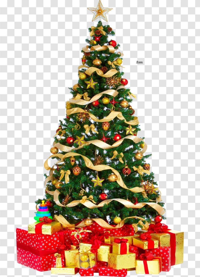 Christmas Tree Gift Clip Art - Recycling Transparent PNG