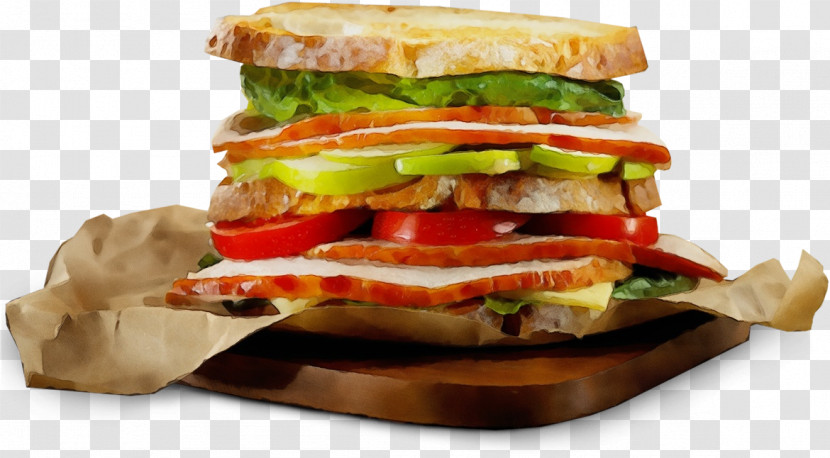 Veggie Burger Blt Cheeseburger Junk Food Pan Bagnat Transparent PNG