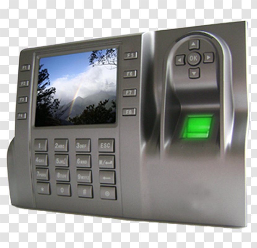 Access Control Security Alarms & Systems Biometrics Closed-circuit Television Fire Alarm System - Time And Attendance - Alat Tulis Transparent PNG