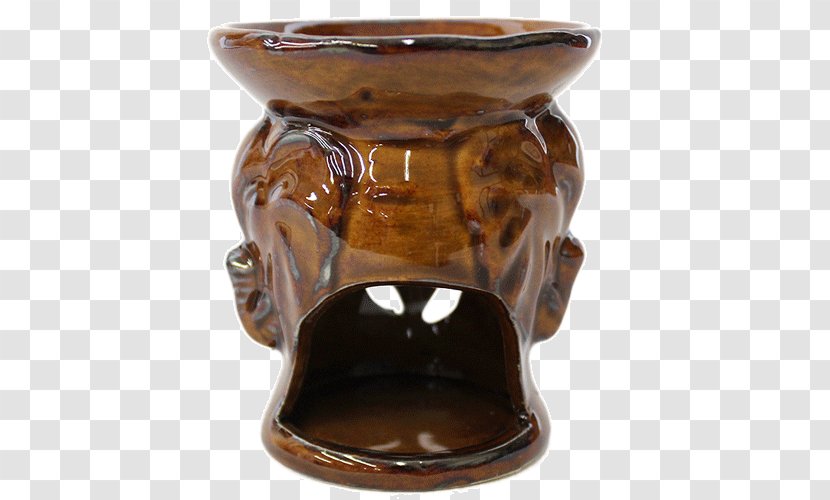 Caramel Color Brown Vase - Hindusim Transparent PNG
