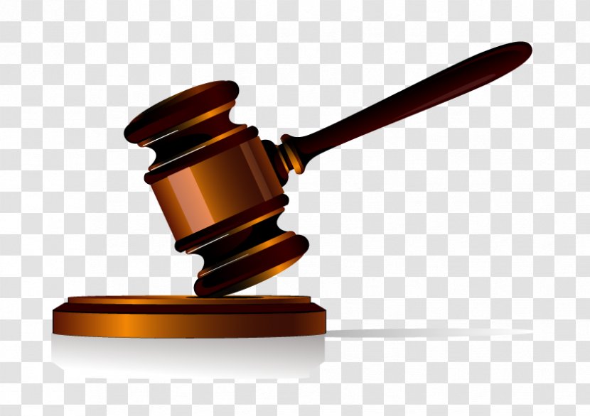 Judge Gavel Justice Court - Hammer Transparent PNG