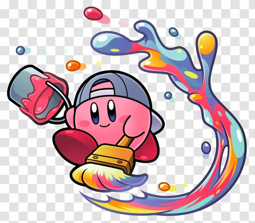 Kirby's Dream Collection Kirby Super Star Wii U - Nintendo - Watercolor Transparent PNG
