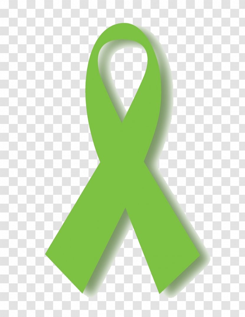 Green Cancer Awareness Ribbon Pink Black - Monkey Transparent PNG