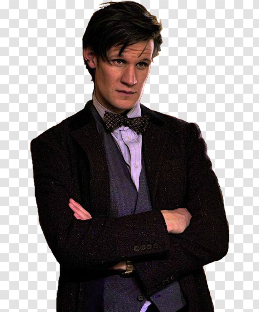 Eleventh Doctor Who Matt Smith Tenth - White Collar Worker Transparent PNG