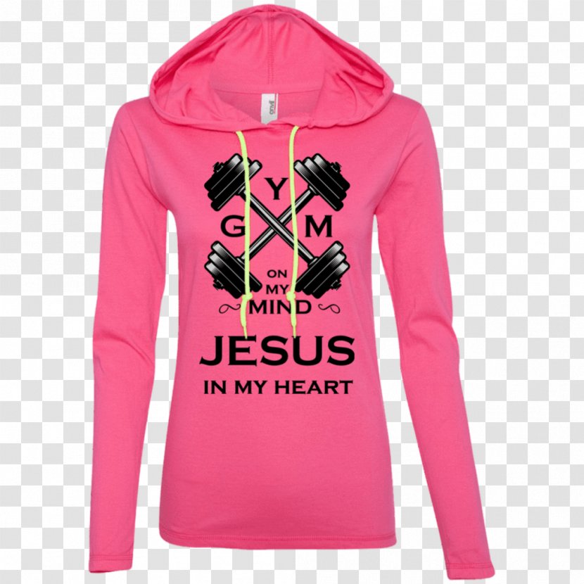 Hoodie T-shirt Bluza Sweater - Heart Of Jesus Transparent PNG