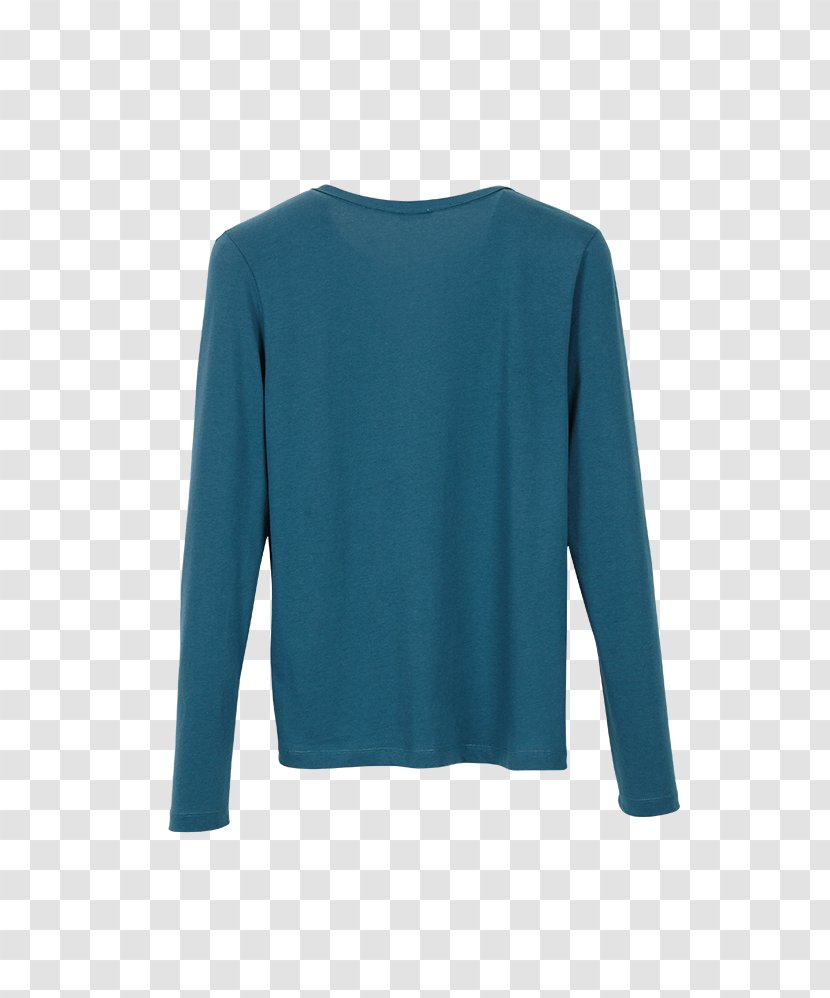 Long-sleeved T-shirt Shoulder Sweater - Longsleeved Tshirt Transparent PNG